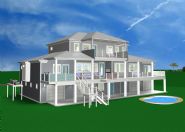 Modern piling home in Navarre, Gulf Breeze, Milton by Acorn Fine Homes - Thumb Pic 3