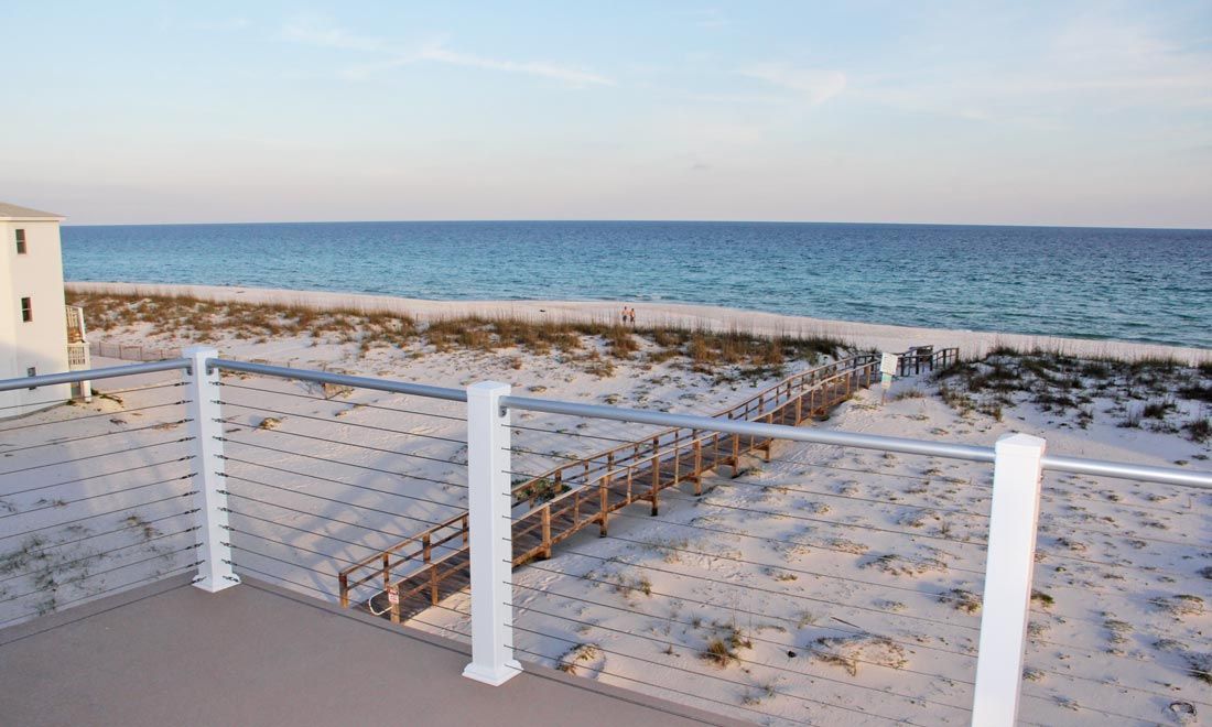 Gorder residence on Pensacola Beach by Acorn Fine Homes