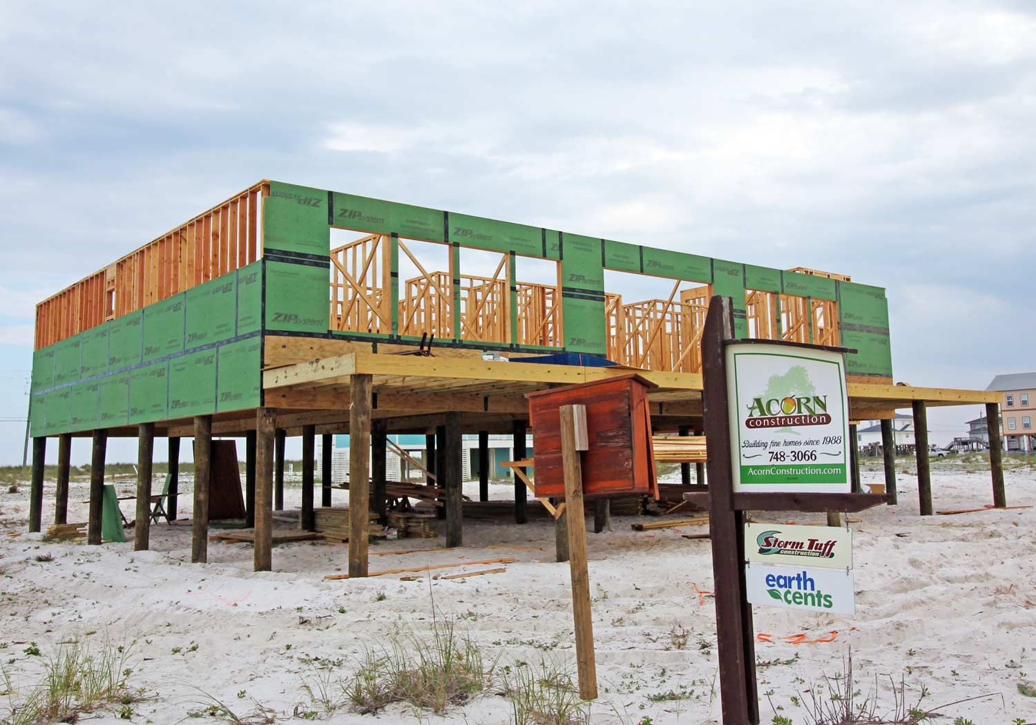 Shurling residence by Acorn Fine Homes on Navarre Beach