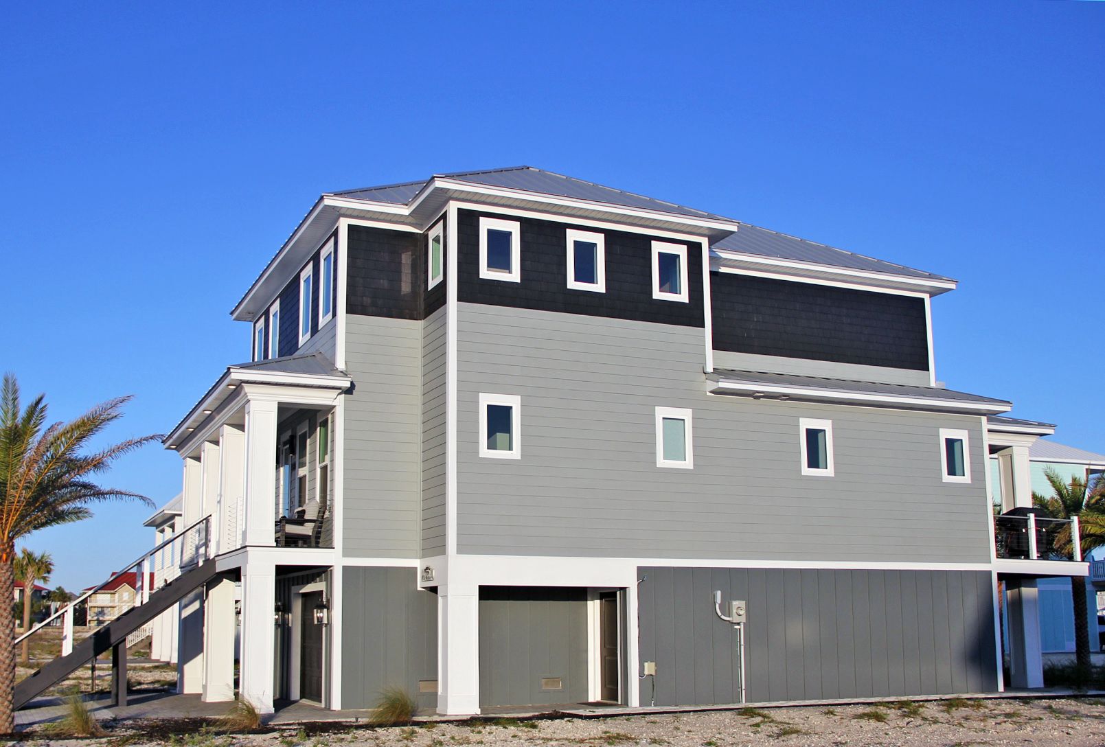 Walker piling home in Navarre Beach by Acorn Fine Homes