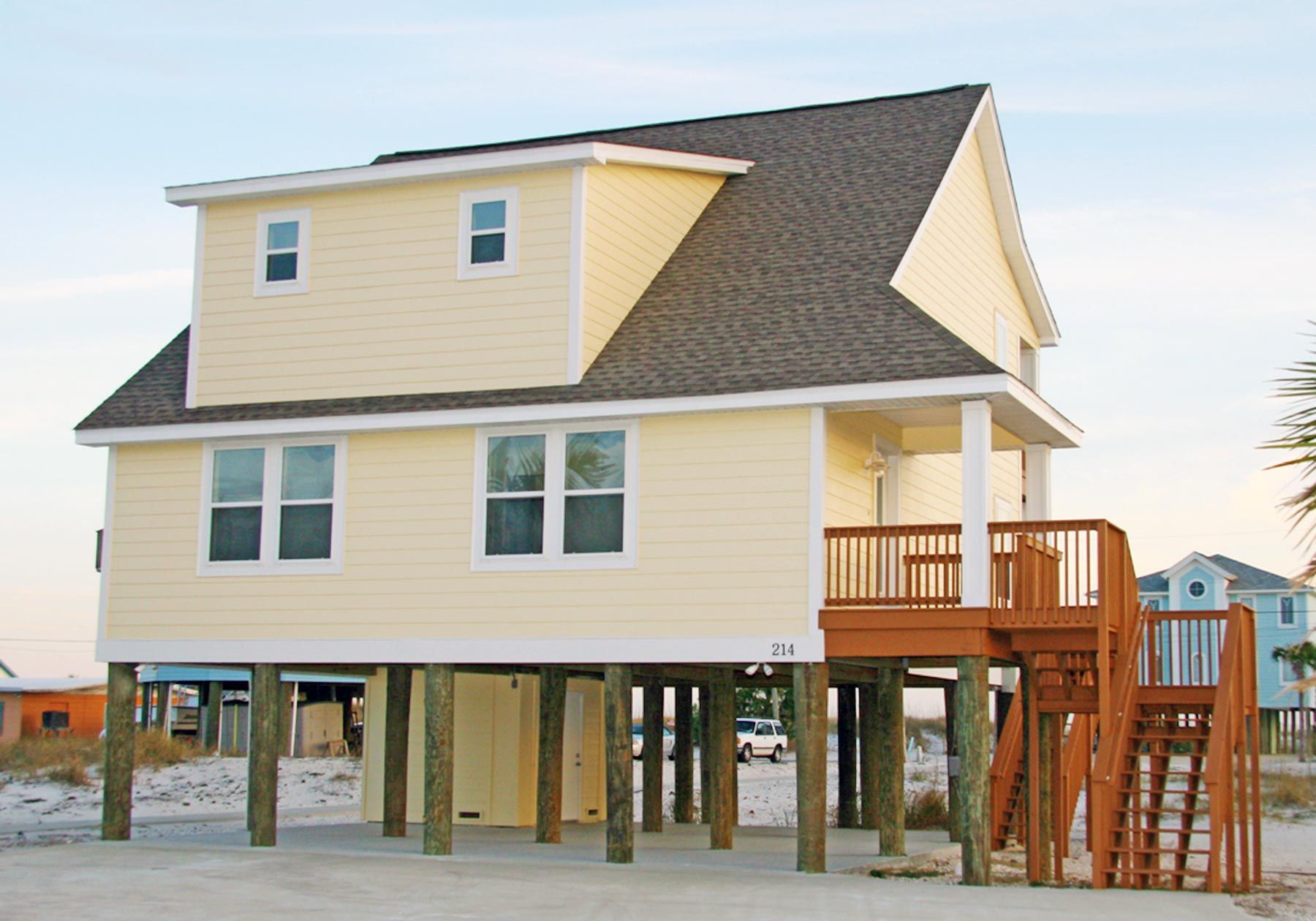 Kelley residence on Pensacola Beach by Acorn Fine Homes