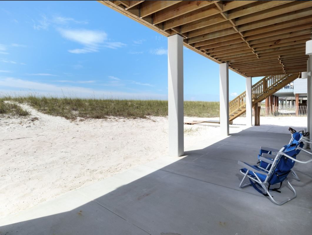 Burchard modern coastal style piling home on Navarre Beach