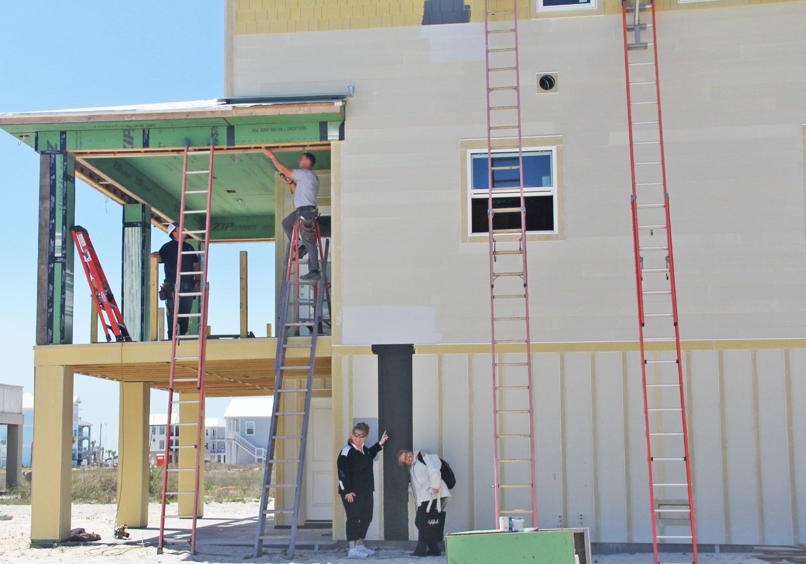 Walker piling home in Navarre Beach by Acorn Fine Homes