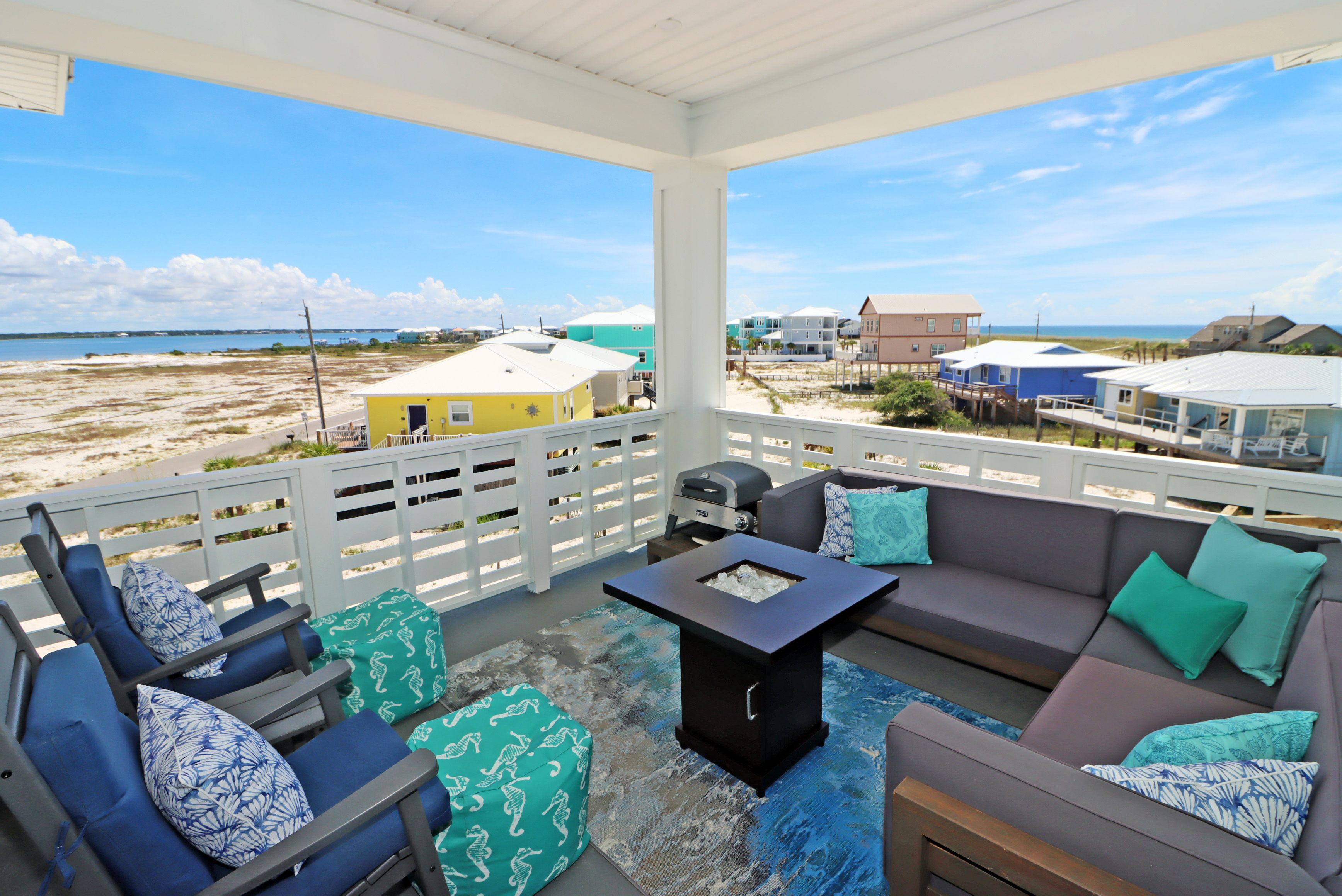 Neff modern coastal piling home on Navarre Beach