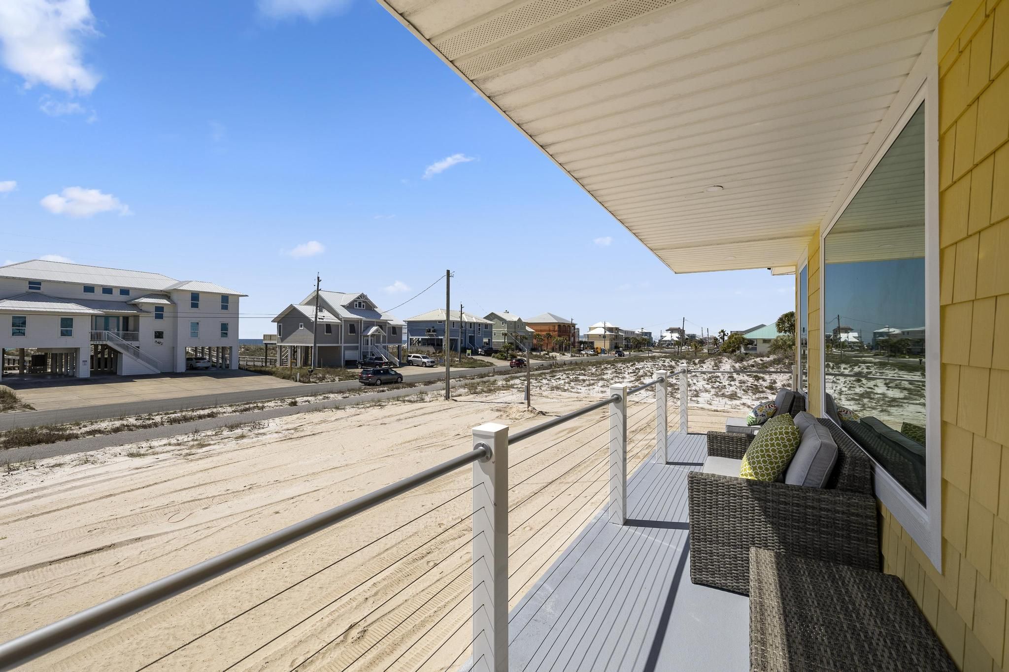 Gomel beach rental piling home on Navarre Beach by Acorn Fine Homes