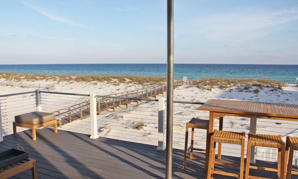 Gorder residence on Pensacola Beach by Acorn Fine Homes