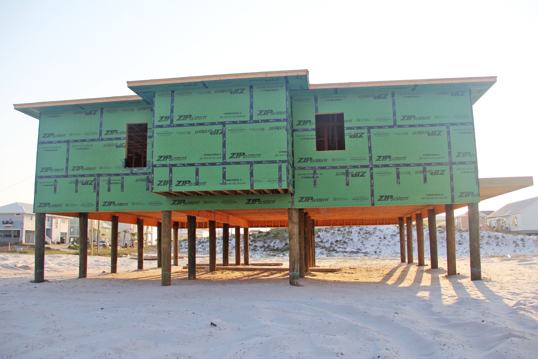 Gomel piling home on Navarre Beach by Acorn Fine Homes