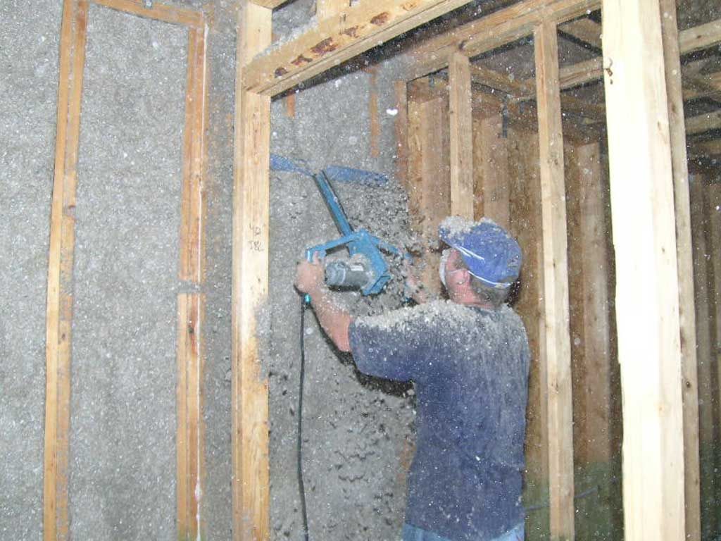 cellulose wall insulation