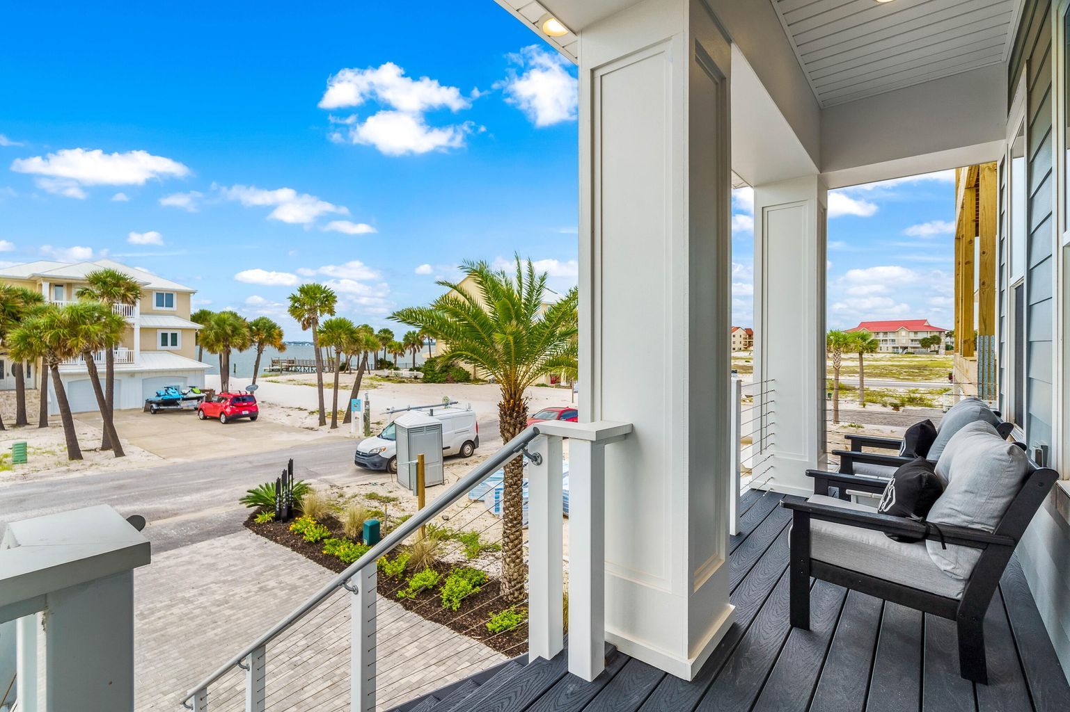 Walker piling home in Navarre Beach by Acorn Fine Homes