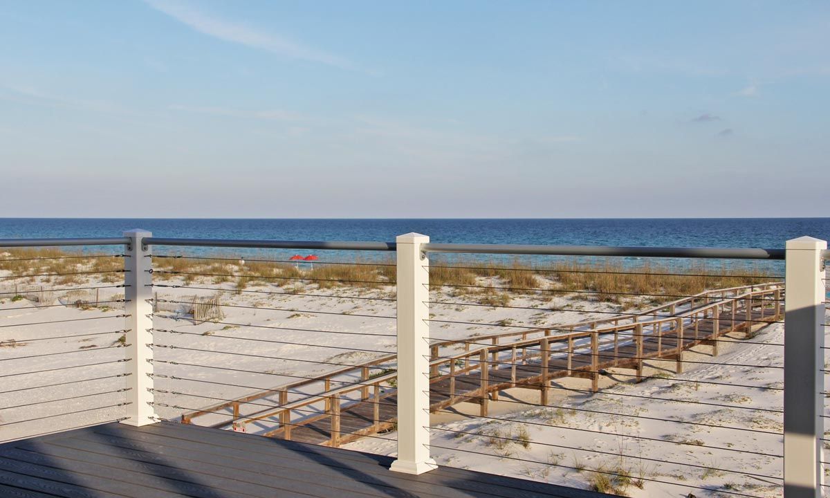 Gorder residence on Pensacola Beach by Acorn Fine Homes