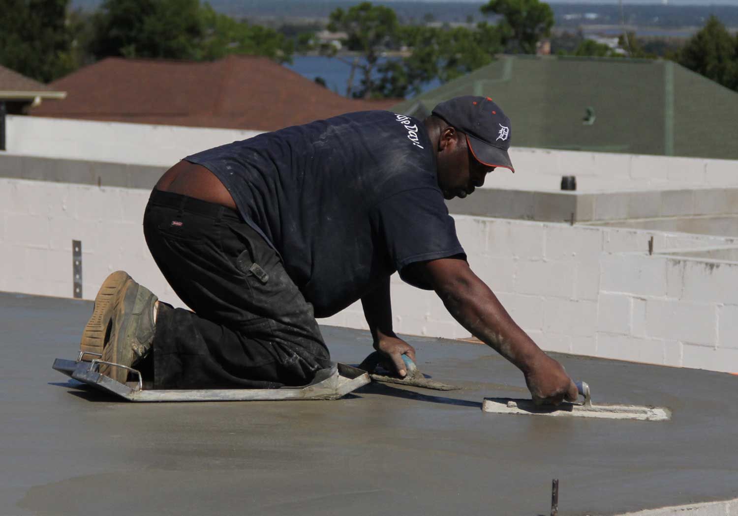 Acorn Construction building a concrete slab and crawl space foundation in Pensacola