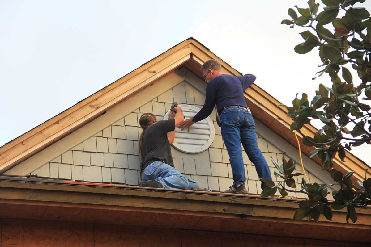 gable vent installation