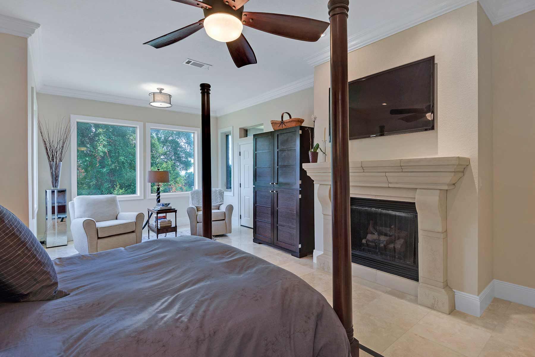 Modern coastal piling home in Navarre by Acorn Fine Homes